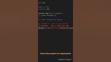 Javascript Quiz: How well do you know Template Literals in JS #programming #javascript #coding #quiz