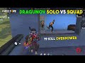 Dragunov 19 Kill Solo vs Squad Ajjubhai94 Insane OverPower Gameplay - Garena Free Fire