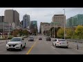 [4K] Driving in Downtown Ottawa and Parliament Hill Capital City of Canada