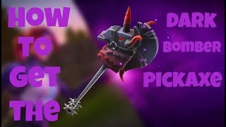 How To Get Dark Bomber Pickaxe For Free