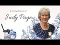 Live Stream of the Funeral Service of Judy Page