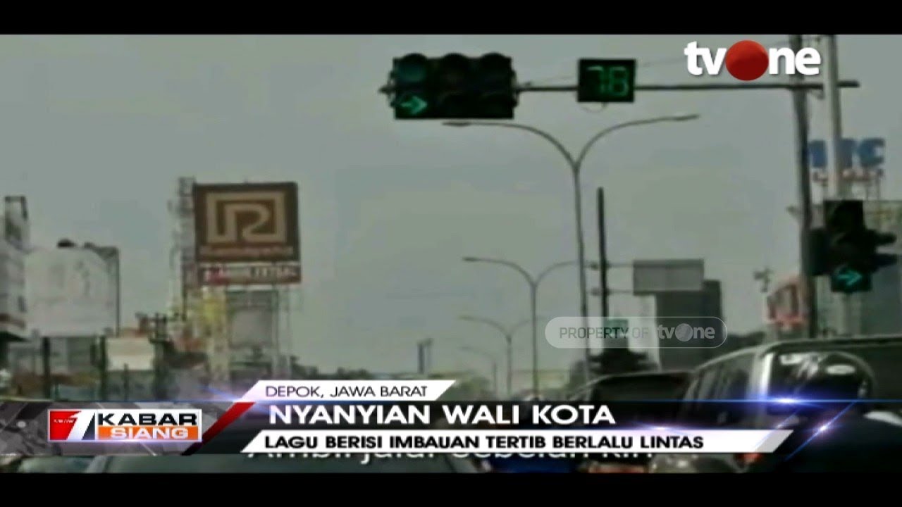 tvonenews facebook Pemerintah Kota Depok Siap Lantunkan Lagu di Lampu Merah