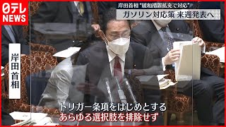 【岸田首相】ロシアへの追加制裁措置発表  ガソリン対応策を来週発表へ