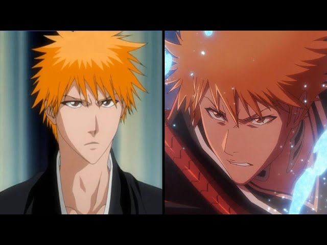 Some of the bleach characters before and after : r/bleach