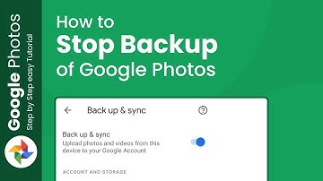How to stop google photos backup 2024 (Easy and Simple)