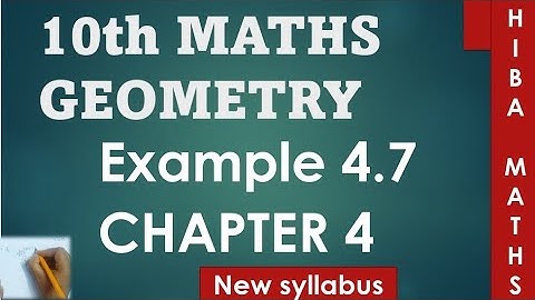 10th maths chapter 4 example 4.7 tn samacheer hiba maths