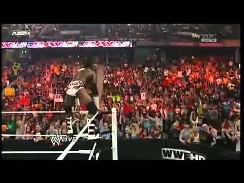 Evan Bourne Spinaroonie W/ Booker T - Raw 6/6/11