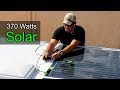 How to Build a DIY Travel Trailer - Solar Panel Install   (Part 11)