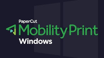 Mobility Print: Set Up Printing for Windows
