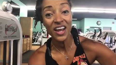 Partial Leg Extensions IFBB PRO Tracy Falkenthal