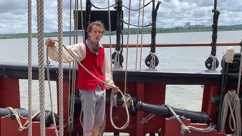 Belaying & Coiling Line | Tall Ship Providence