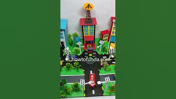 smart city model science project for exhibition - shorts - howtofunda