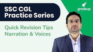 SSC CGL 2018-19 || English || Quick Revision Tips : Narration & Voice || Dr. Amit Shishodia screenshot 5