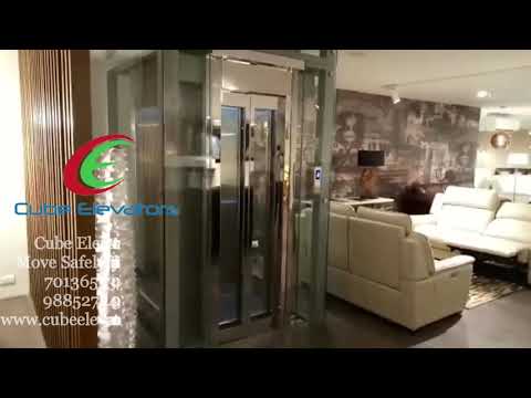 Residential Elevator with Glass with Customized size in Delhi Mumbai Bangalore Hyderabad Chennai