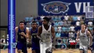 College Hoops 2K7 Xbox 360 Gameplay - La Salle Explorers vs Villanova Wildcats