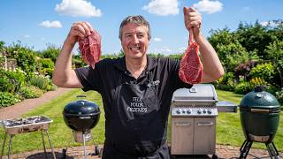 Celebrity BBQing Steaks: 1 Minute Vs 30 Minutes Profile