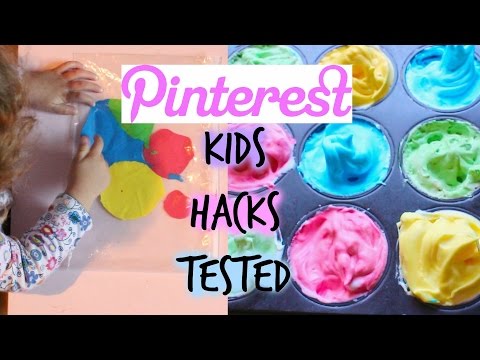 Pinterest kids hacks tested