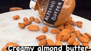 Homemade almond butter recipe  |Easy diy almond butter recipe |