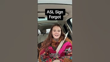 Learn How To Sign "Forgot" in ASL for Beginners | American Sign Language #shorts