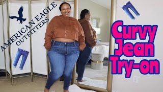 Mini Curvy American Eagle Jean Try-On Mom Jeans &amp; Jeggings 👖