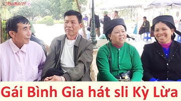 .Gái Bình Gia đi chợ phiên Kỳ Lừa hát sli