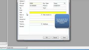 Scaleit W8 - How to Add a New Department