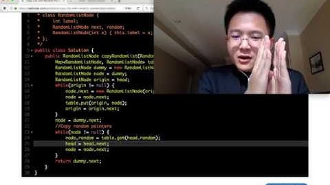 15 min Java Coding Challenge - Copy List With Random Pointer