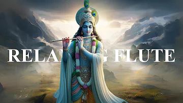 lord Krishna's Flute  ||  Stress Relief Music, Meditation Music, Study, Calming Music 24/64