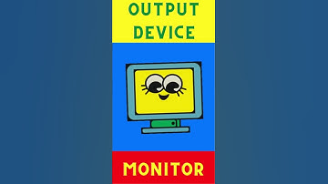 🙏Input & Output devices of computer Explain in Hindi 👍इनपुट आउटपुट डिवाइस क्या है? #short