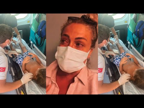 Oğlu kaza geçiren Yeliz Yeşilmen'in gözyaşları: Deniz kan oldu