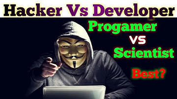 HACKER VS PROGRAMMER | Who is Best | Who Has More Knowledge by Vast Vision