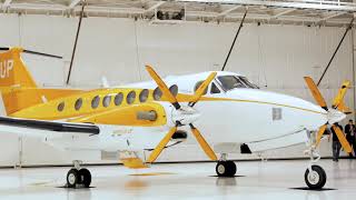 What The New Wheels Up King Air 350i Orange Plane Means For Hunger Action Month Youtube