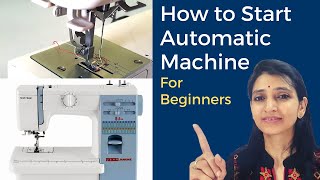 How to Operate Usha Janome Stitch Magic Demo | Usha Easy tutorial for Beginners | Stitching Mall