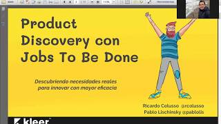 Webinar: Product Discovery con Jobs to Be Done