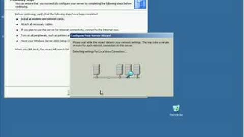 Windows Server 2003 DHCP Configuration