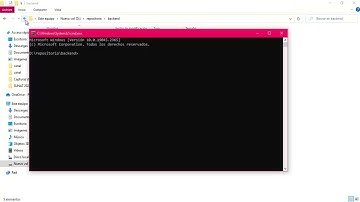 Truco de como abrir un proyecto en visual studio code con cmd ( El símbolo del sistema )