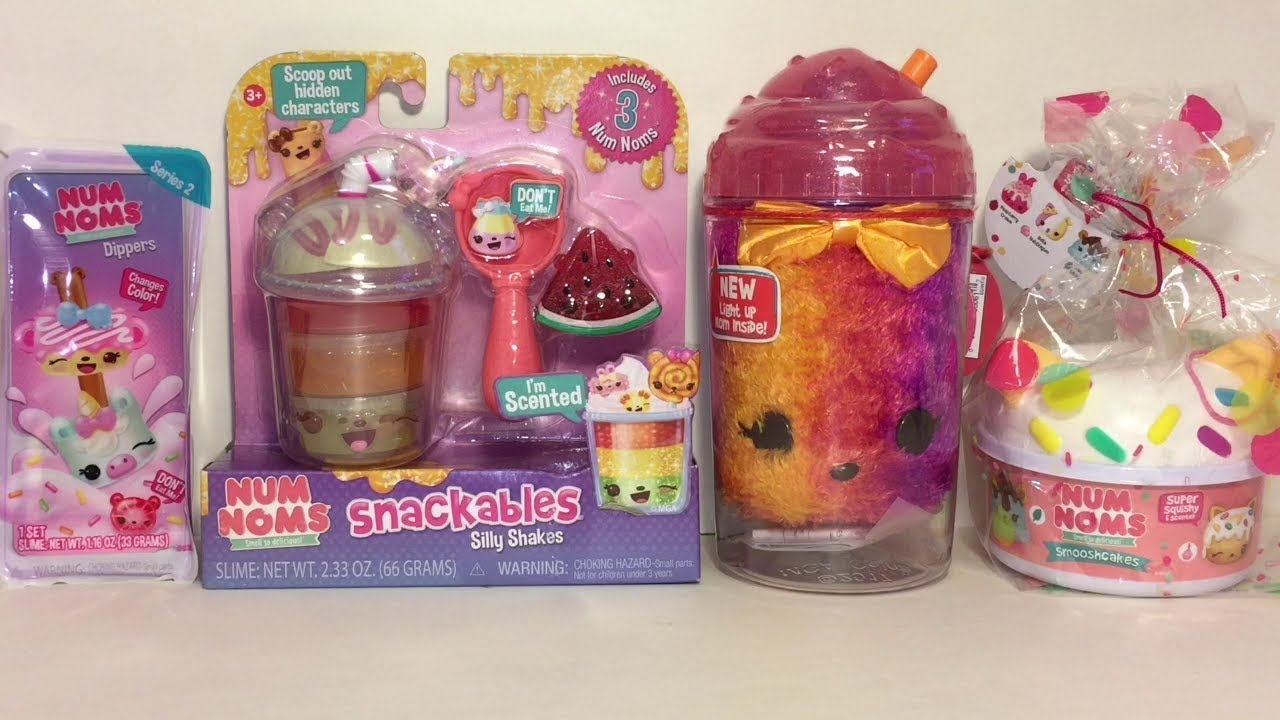 Num Noms Snackables Birthday Cake Slime Kit #nummoms #asmr