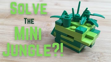 MiNi JUNGLE Solve!? How To BUILD a MiNi Lego Puzzle Box - Full TUTORIAL