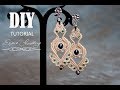 Long, romantic earrings DIY / długie, romantyczne kolczyki - Tutorial