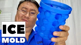 BDS Genie Pencetak Cetakan Es Batu 3d Ice Cube Maker Container Mold C1 - MURAH Kado Istimewa Wine Bir