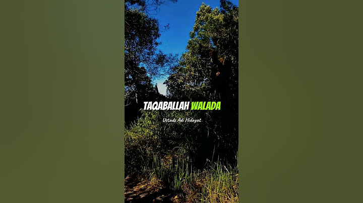 Ketika kagum ucapkanlah masyaallah (ustadz Adi hidayat)