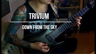 Trivium - Down From The Sky (guitar cover)