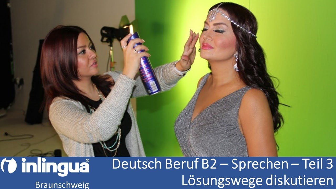 Deutsch für den Beruf (DTB) B2 Mündliche Prüfung - Teil 3 - YouTube