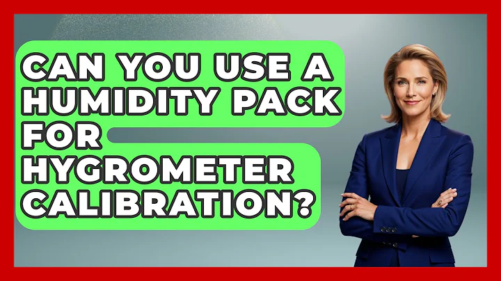 Can You Use A Humidity Pack For Hygrometer Calibration? - Weather Watchdog