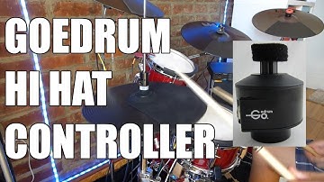 Goedrum Hi Hat Controller - Tama Club-JAM Flyer / Alesis Nitro Acoustic Electonic Drum Conversion #4