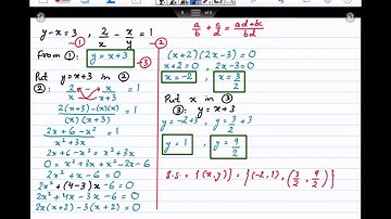 A Level Math - O Level Add Math - Simultaneous Equations - Lecture 2 by Sir Ahsan Abdullah Patel