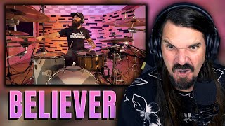 *Drummer Reacts* BELIEVER | IMAGINE DRAGONS - DRUM COVER