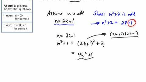 Direct Proof: Example 2