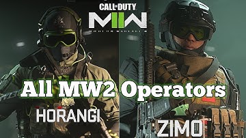 How To Unlock All New Modern Warfare 2 Operators