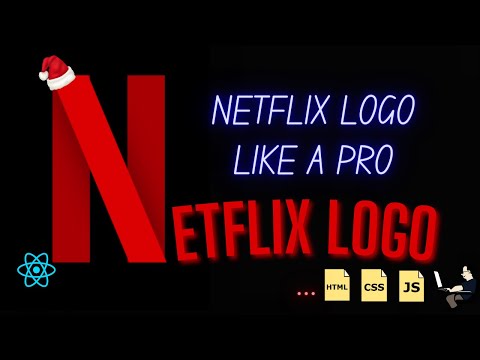 Netflix Logo and Animation like a Pro In HTML, CSS & JS | Netflix Design Intro